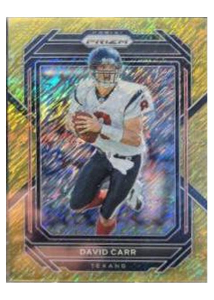 2022 Panini Prizm Base Set David Carr #119 card