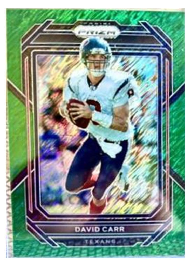 2022 Panini Prizm Base Set David Carr #119 card