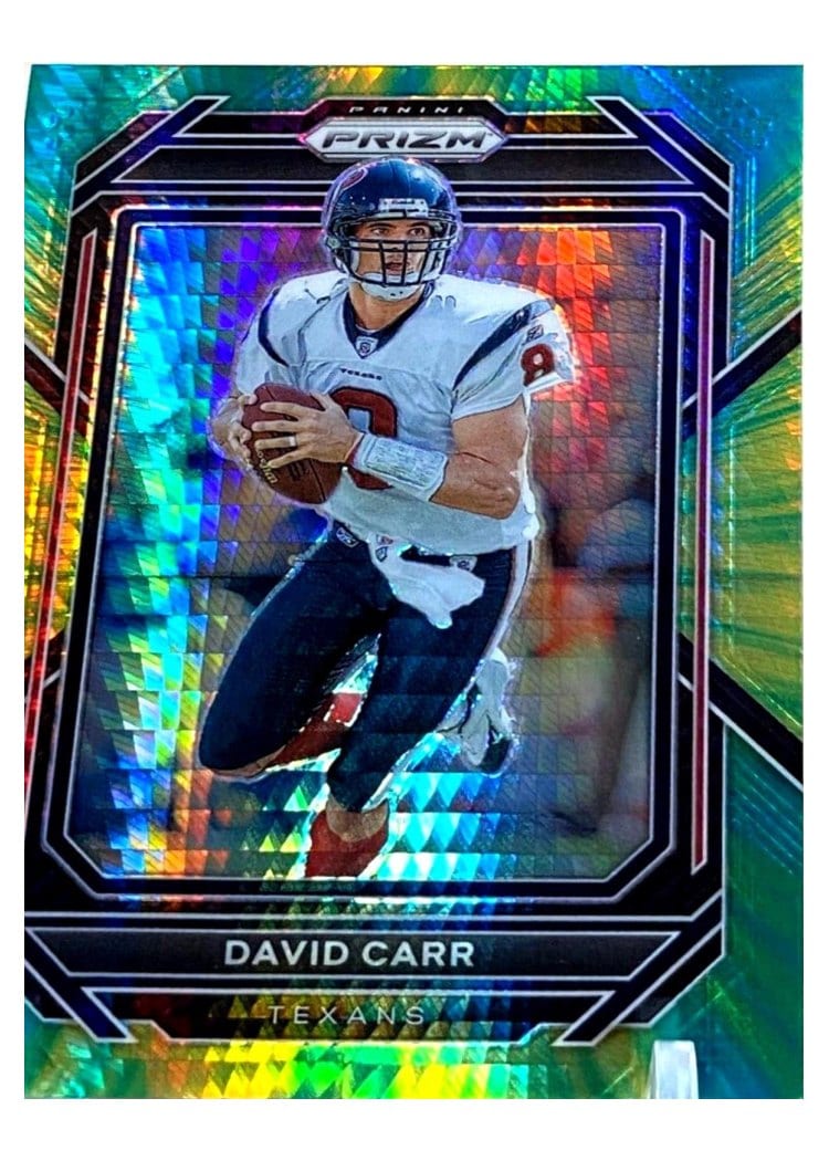 2022 Panini Prizm Base Set David Carr #119 card