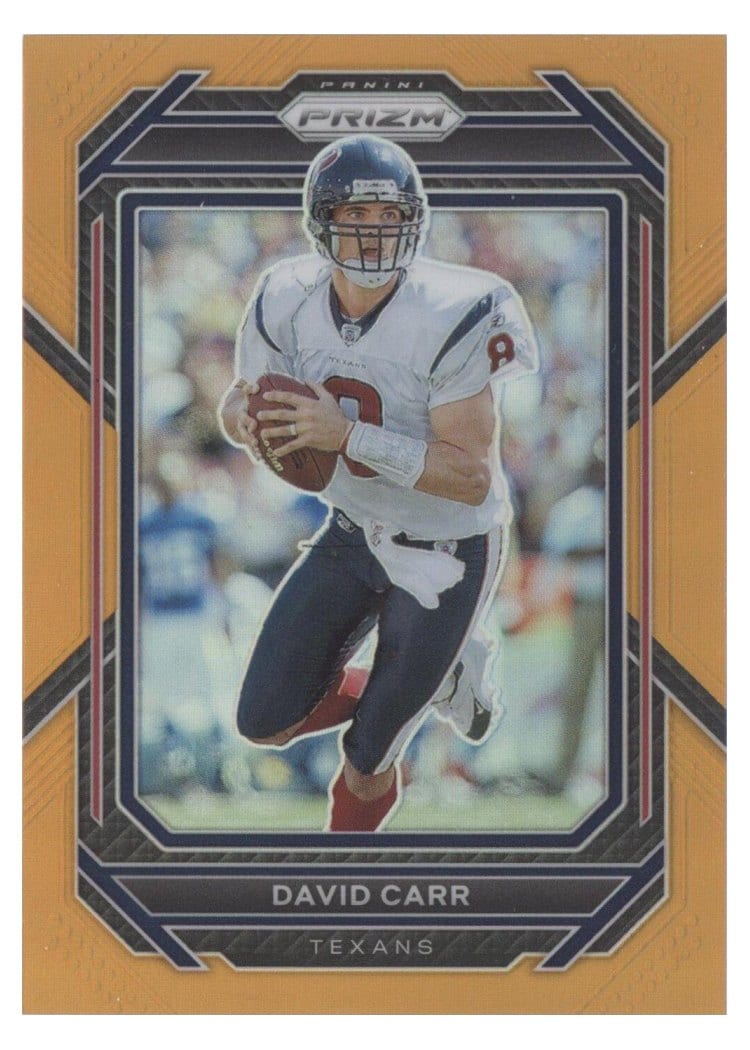 2022 Panini Prizm Base Set David Carr #119 card