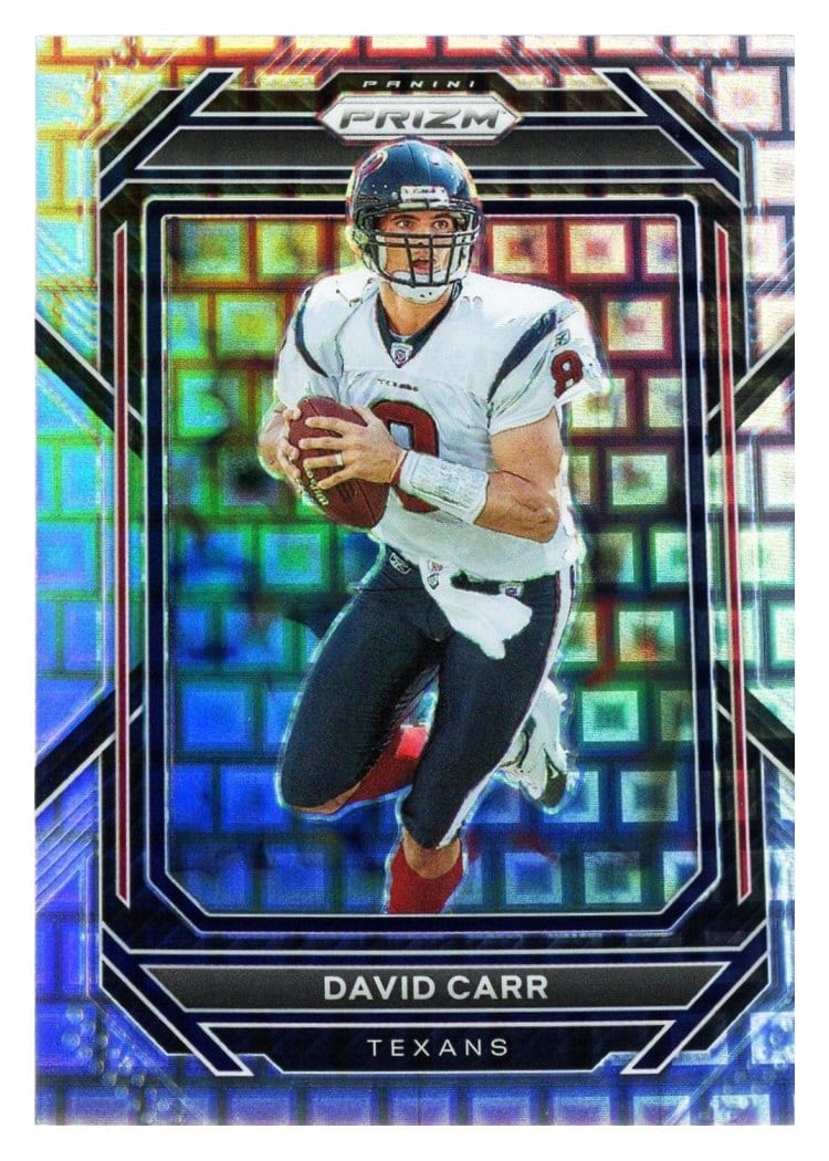 2022 Panini Prizm Base Set David Carr #119 card