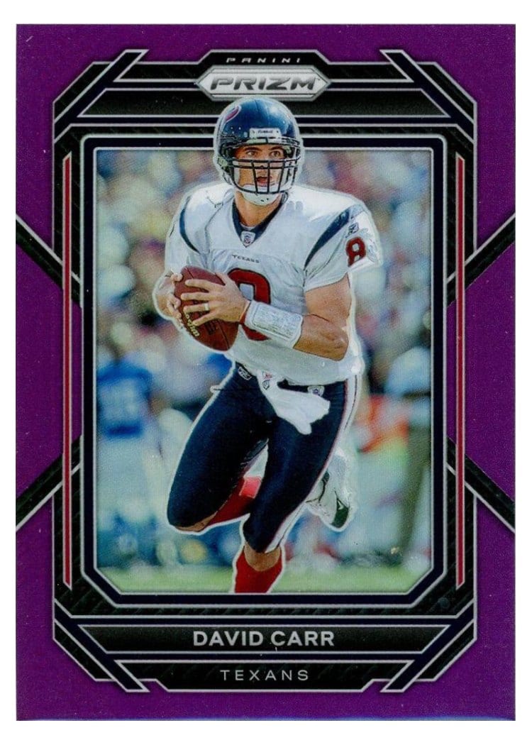 2022 Panini Prizm Base Set David Carr #119 card