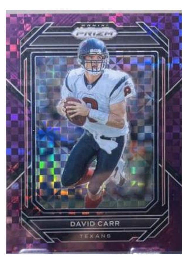 2022 Panini Prizm Base Set David Carr #119 card