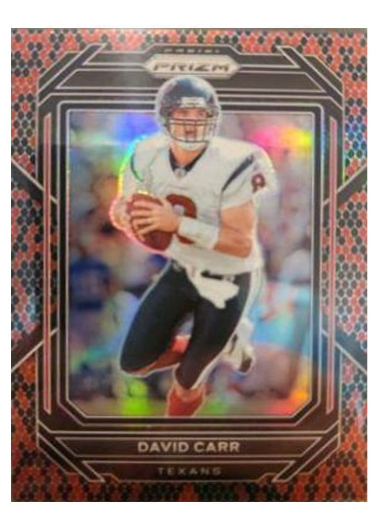 2022 Panini Prizm Base Set David Carr #119 card