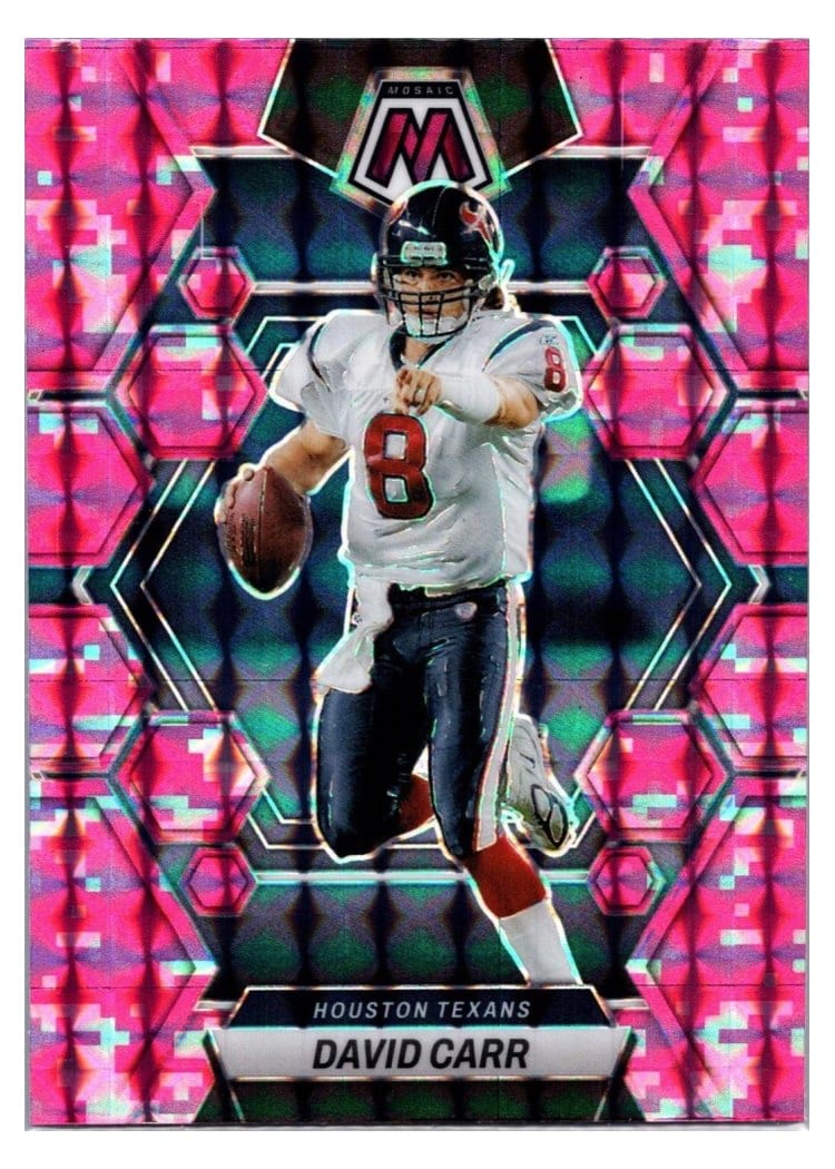2023 Panini Mosaic Base Set David Carr #93 card