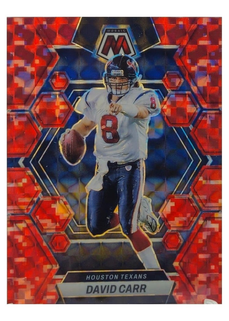 2023 Panini Mosaic Base Set David Carr #93 card