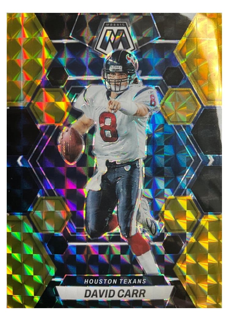 2023 Panini Mosaic Base Set David Carr #93 card
