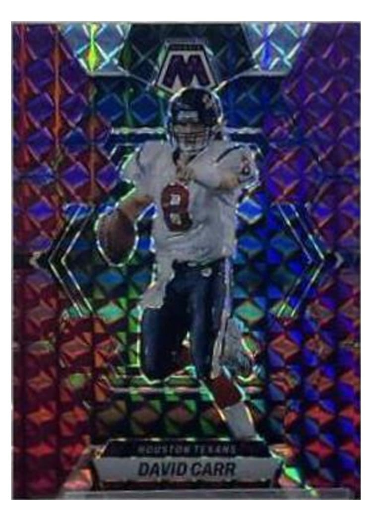 2023 Panini Mosaic Base Set David Carr #93 card