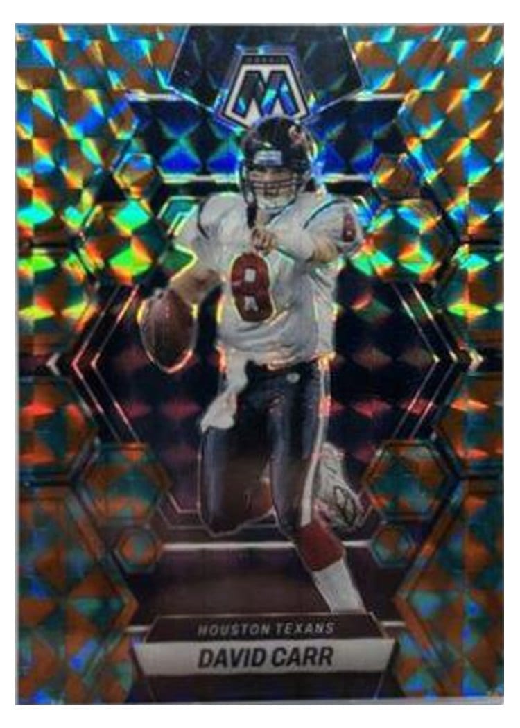 2023 Panini Mosaic Base Set David Carr #93 card