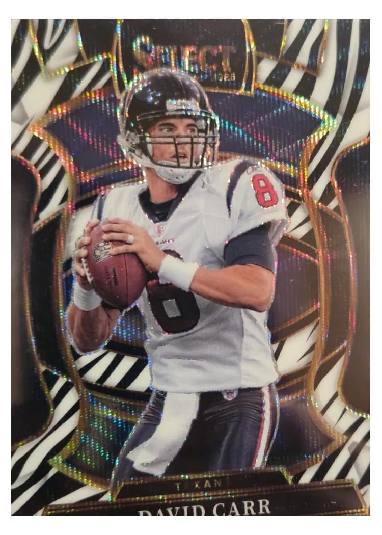 2025 Panini Select Base Set David Carr #50 card