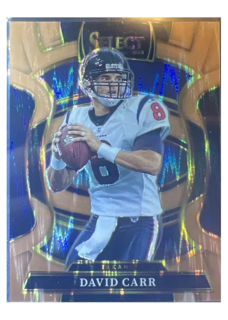 2025 Panini Select Base Set David Carr #50 card