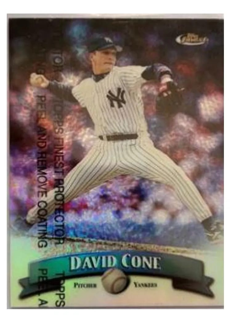 1998 Finest David Cone #71 card