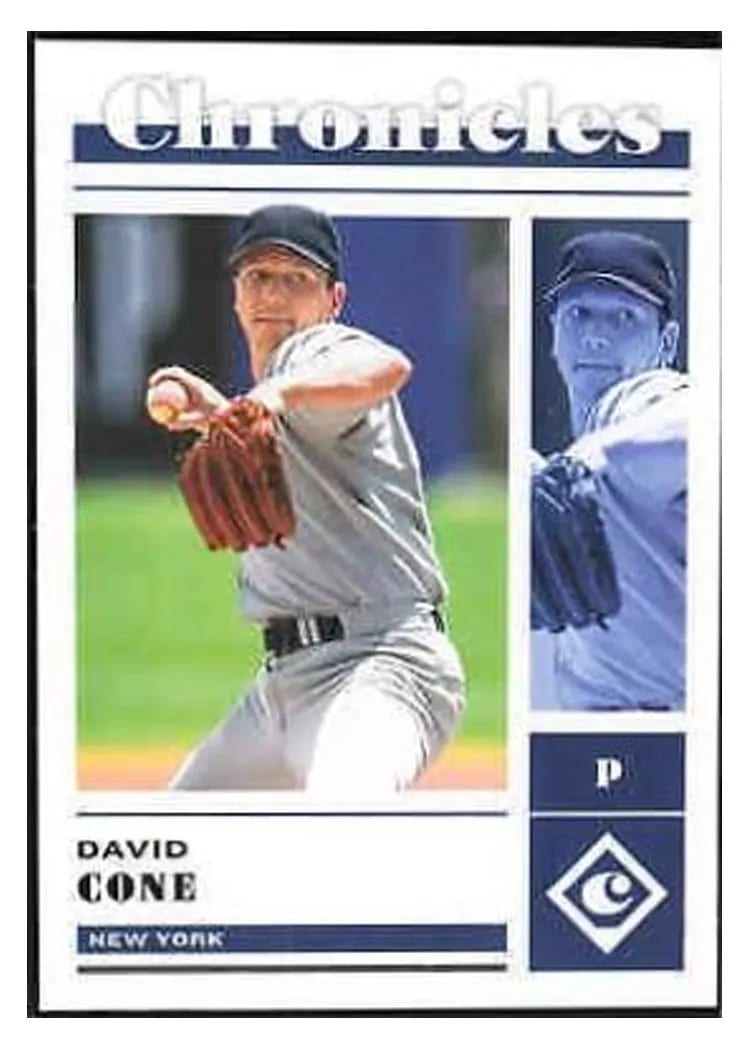 2023 Panini Chronicles Base Set David Cone #3 card