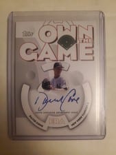 2024 Topps Archives 2006 Topps Baseball Own the Game Autographs David Cone #06OGA-DC