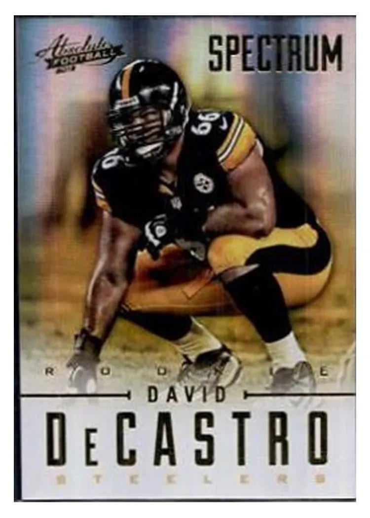 2012 Panini Absolute David DeCastro #124 card