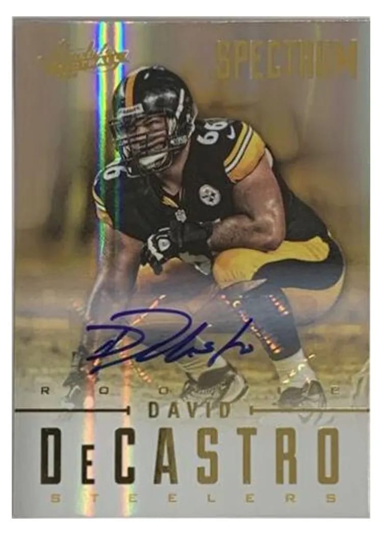 2012 Panini Absolute David DeCastro #124 card