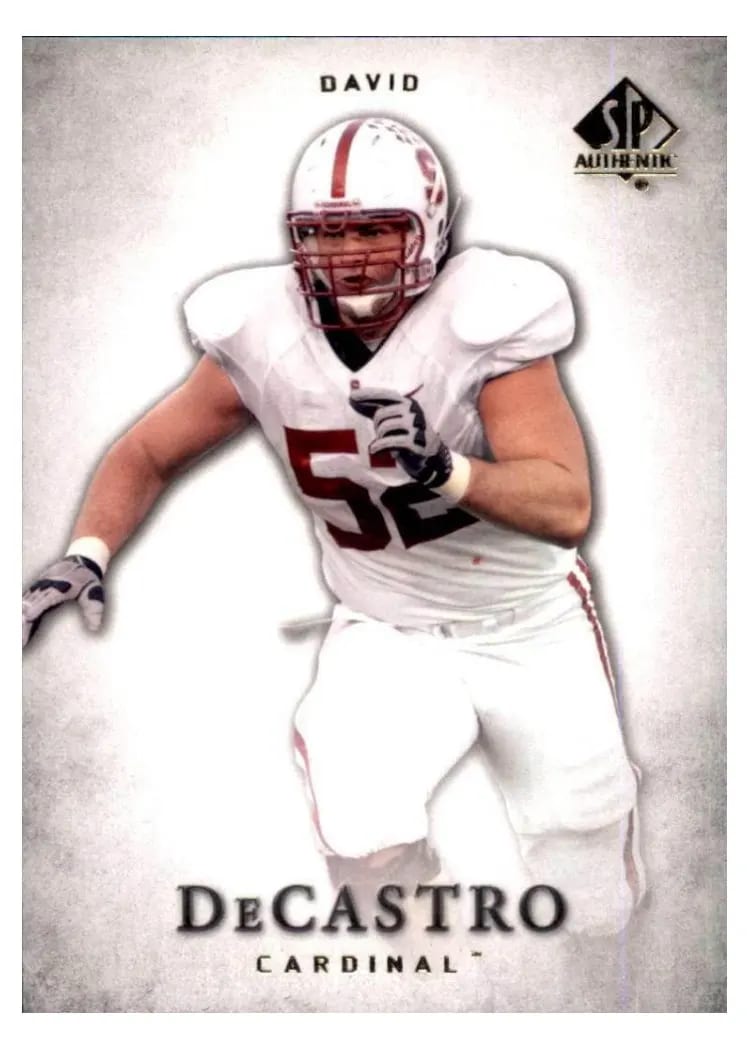 2012 SP Authentic David DeCastro #22 card