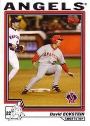 2004 Topps Base Set David Eckstein #210 card