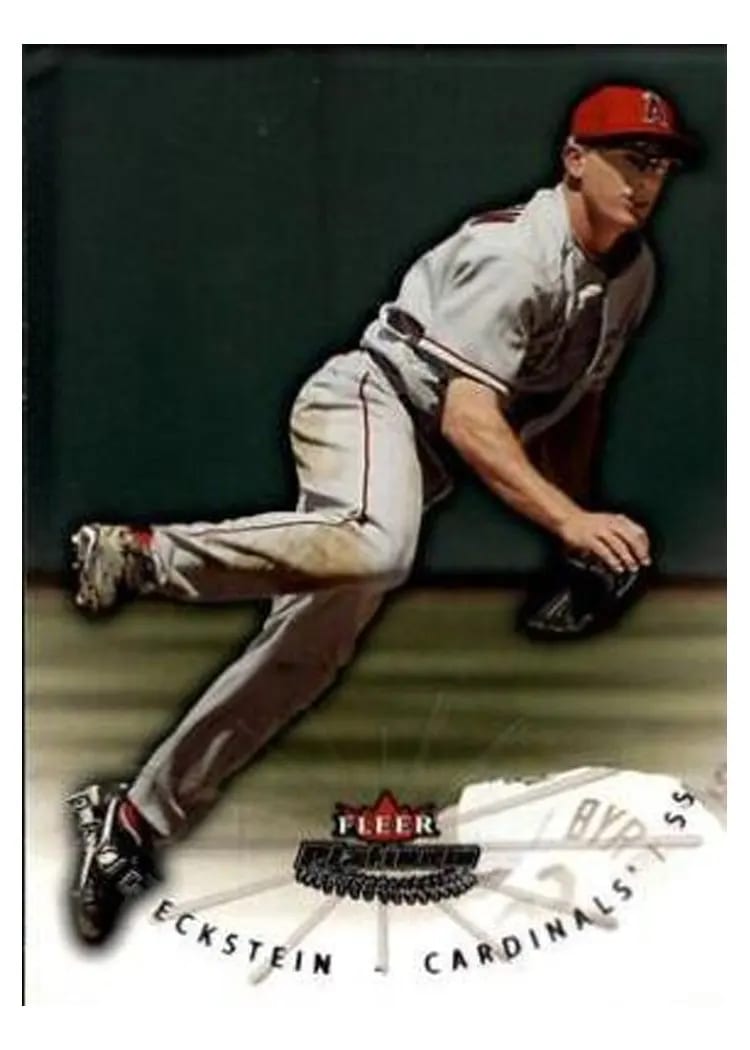 2005 Fleer Platinum David Eckstein #63 card
