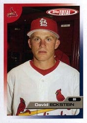 2005 Topps Total Base Set David Eckstein #317 card
