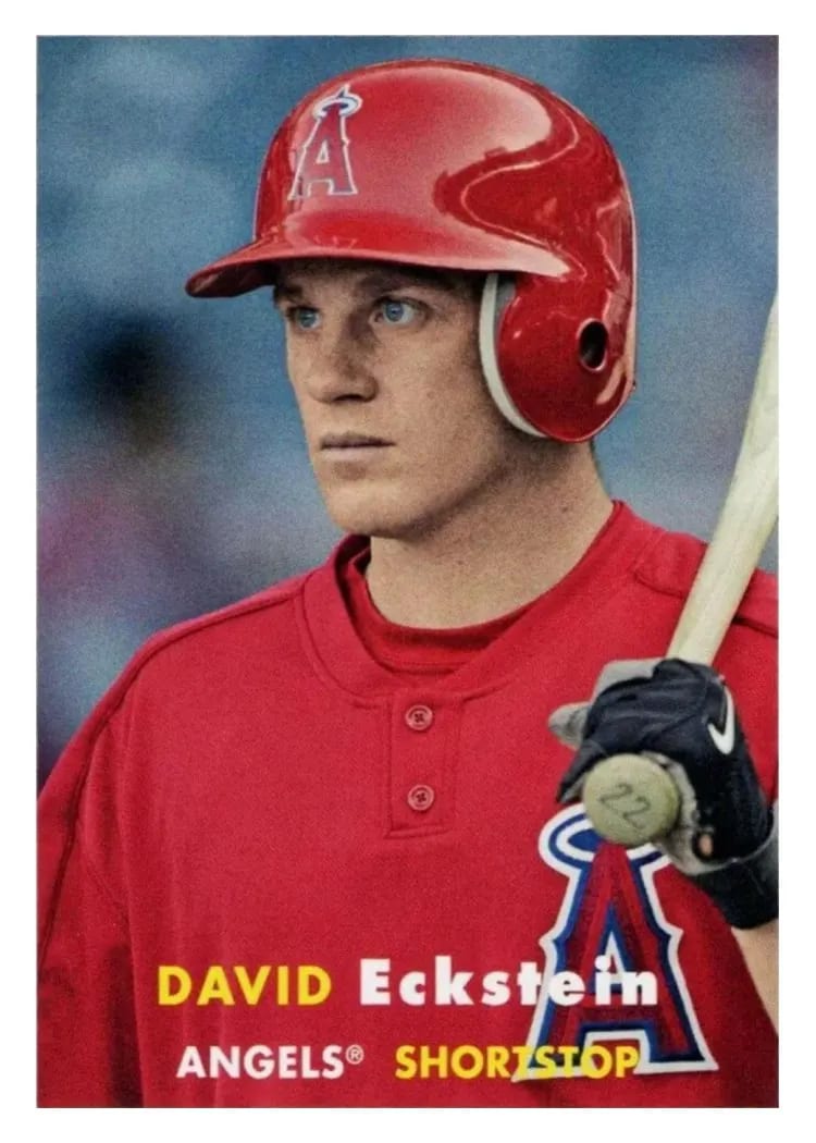 2015 Topps Archives David Eckstein #77 card
