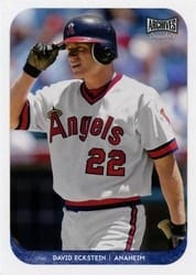 2018 Topps Archives Snapshots Base David Eckstein #AS-DE card