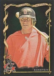 2023 Topps Allen & Ginter X Base Set David Eckstein #314 card