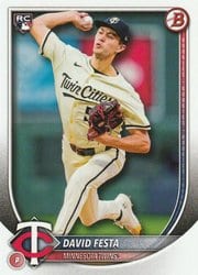 2025 Bowman Base Set David Festa #54 card