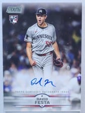 2025 Stadium Club Base Autographs David Festa #SCBA-DF card