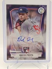 2025 Topps Tribute League Inauguration Autographs David Festa #LIA-DF card