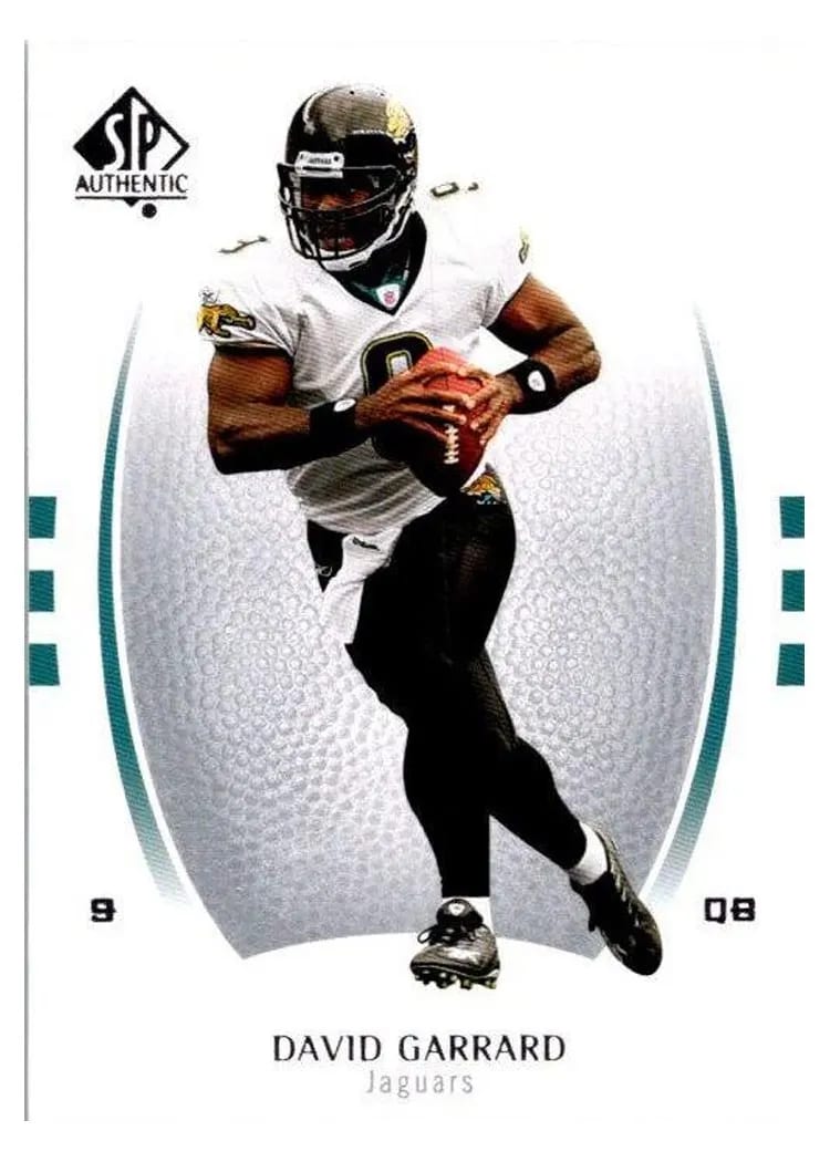 2007 SP Authentic David Garrard #67 card