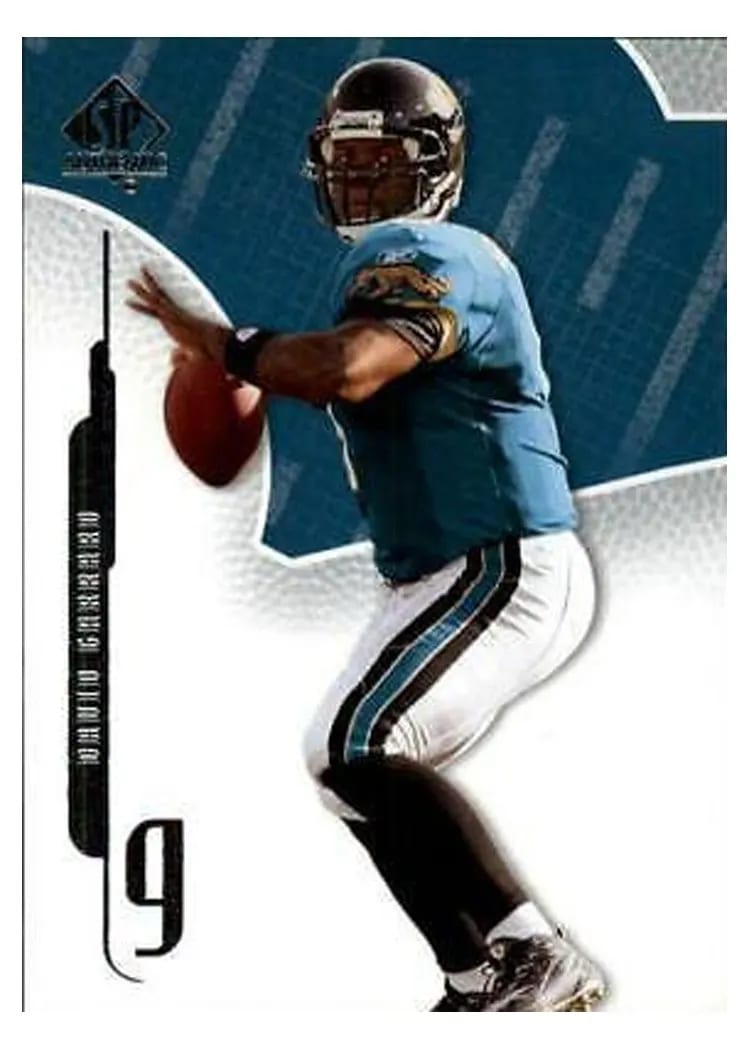 2008 SP Authentic David Garrard #31 card