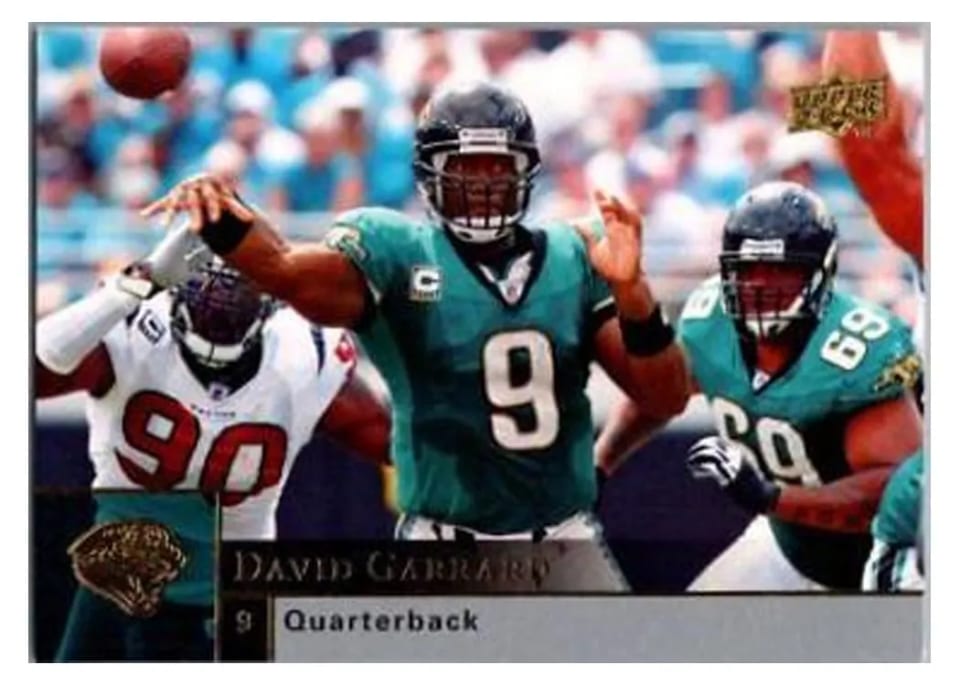 2009 Upper Deck David Garrard #97 card