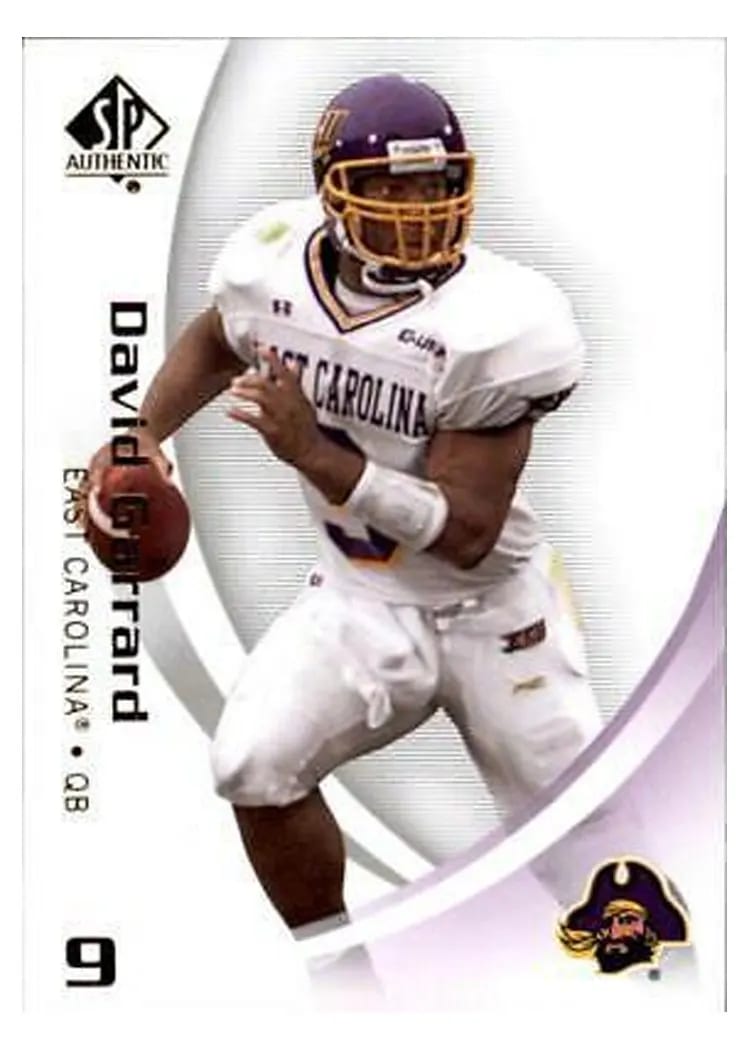 2010 SP Authentic David Garrard #26 card