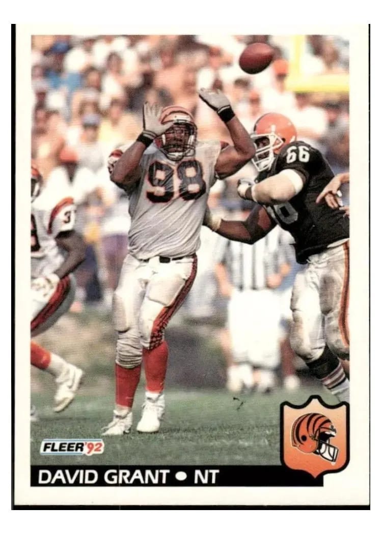 1992 Fleer David Grant #56 card