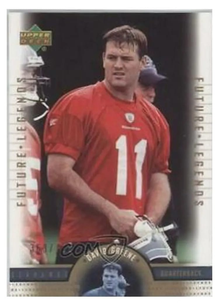 2005 Upper Deck Legends David Greene #114 card
