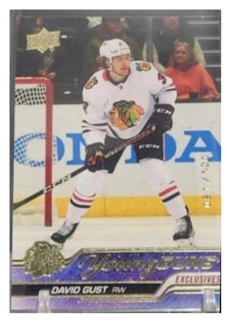 2023 Upper Deck David Gust #218 card