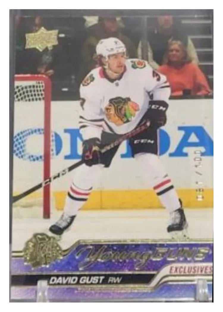 2023 Upper Deck David Gust #218 card