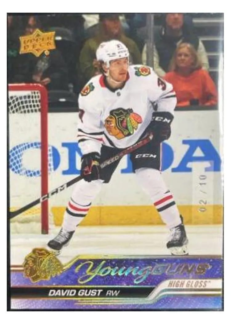 2023 Upper Deck David Gust #218 card