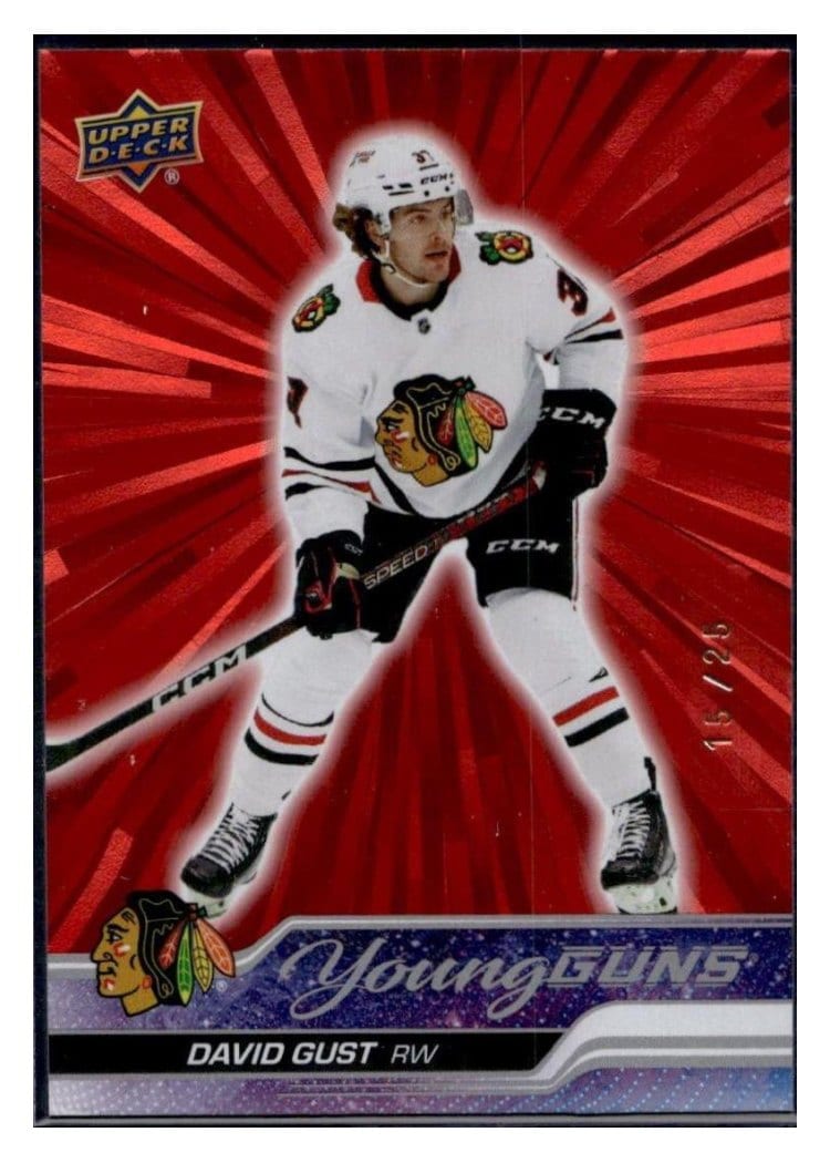 2023 Upper Deck David Gust #218 card