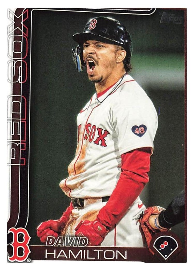 2025 Topps Base Set David Hamilton #199 card