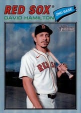 2026 Topps Heritage David Hamilton #344 card