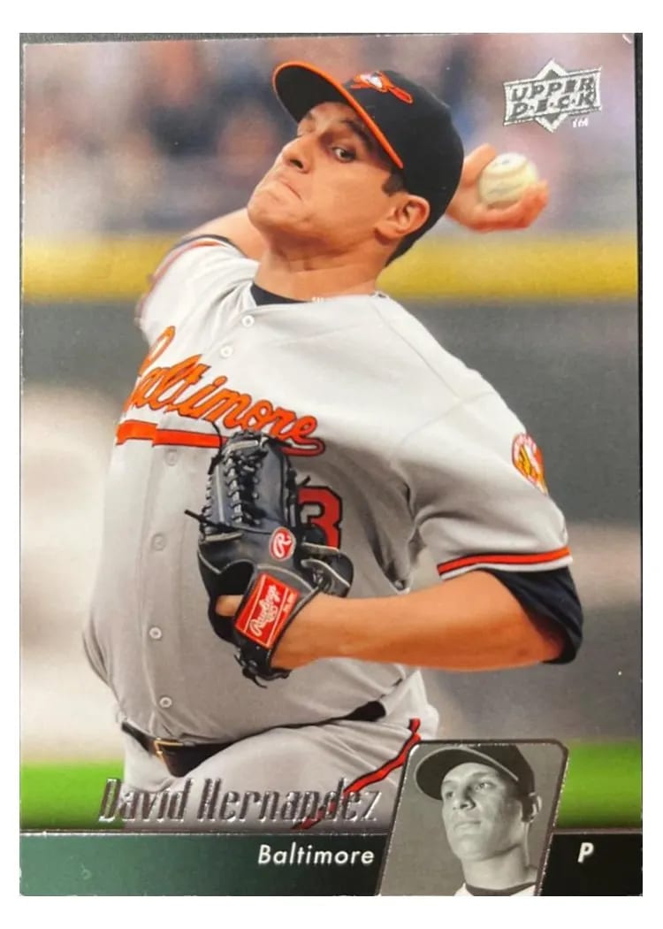2010 Upper Deck David Hernandez #88 card