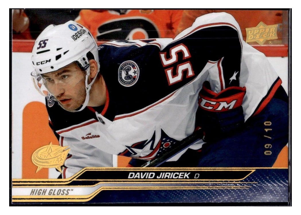 2023-24 Upper Deck Base Set David Jiricek #53 card