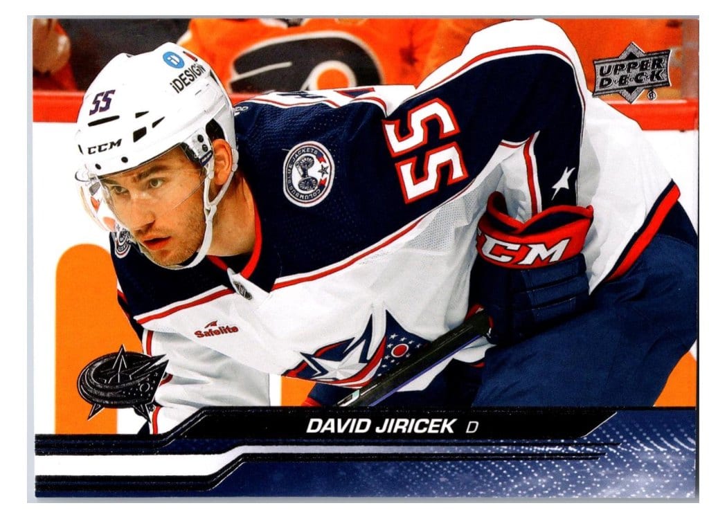 2023-24 Upper Deck Base Set David Jiricek #53 card