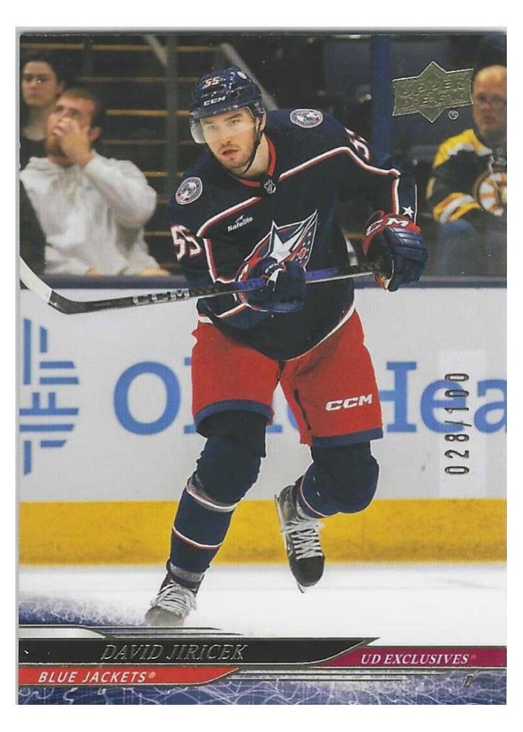 2024-25 Upper Deck Base Set David Jiricek #294 card