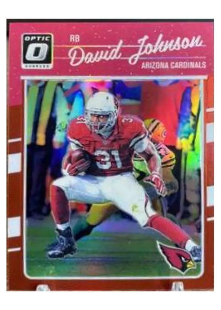 2016 Donruss Optic Base Set David Johnson #3 card