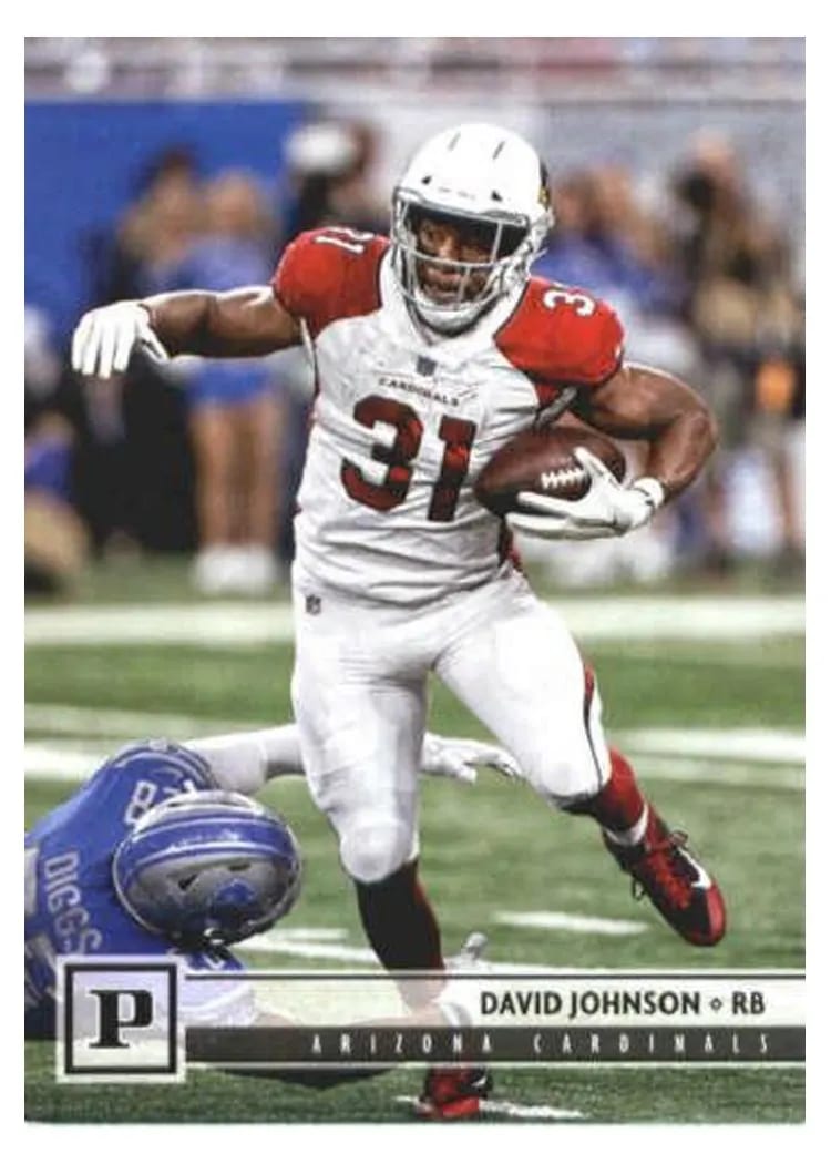 2018 Panini David Johnson #1 card
