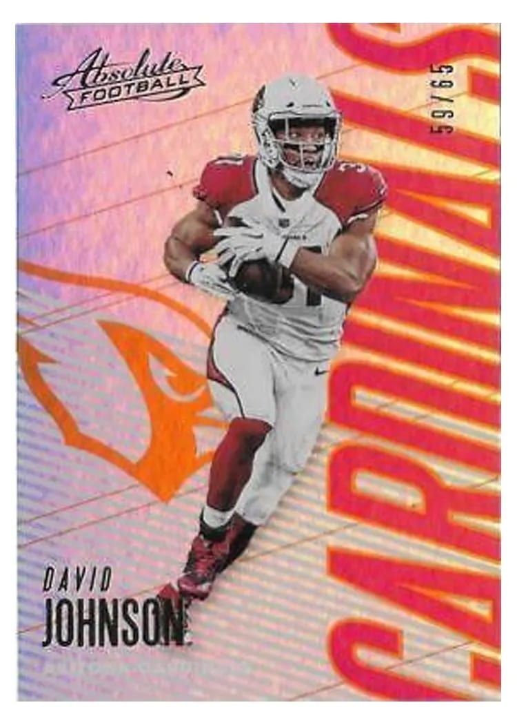 2018 Panini Absolute David Johnson #2 card