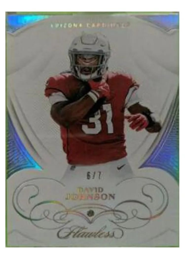 2019 Panini Flawless Base Ruby David Johnson #67 card